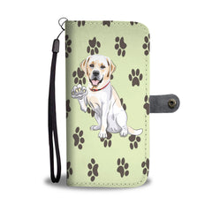Happy Puppin Labrador Phone Case Wallet