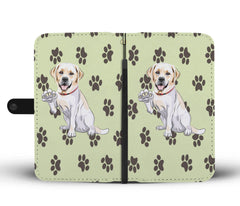 Happy Puppin Labrador Phone Case Wallet