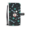 Image of Happy Puppin Bone & Paws Phone Case Wallet