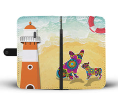 Happy Puppin Day At The Beach Phone Case Wallet
