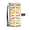 Image of Happy Puppin Dachshund Phone Case Wallet