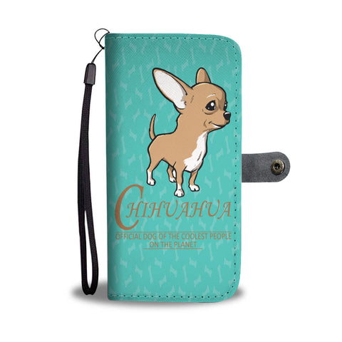 Happy Puppin Chihuahua Phone Case Wallet