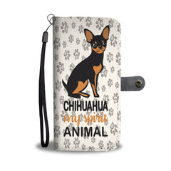 Happy Puppin Chihuahua Is My Spirit Animal Phone Case Wallet