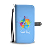 Image of Happy Puppin Sweet Pug Phone Case Wallet