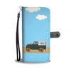 Image of Happy Puppin Land Rover Phone Case Wallet
