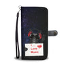 Image of Happy Puppin I Love Music Phone Case Wallet