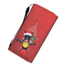 Image of Happy Puppin Holiday Biker Tri-Fold Wallet