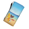 Image of Happy Puppin Surfer Dog Tri-Fold Wallet