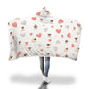 Image of Pug Love Hooded Blanket