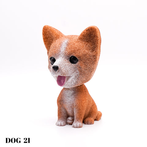 Happy Puppin Dog Bobble Head - Fast shipping from the USA